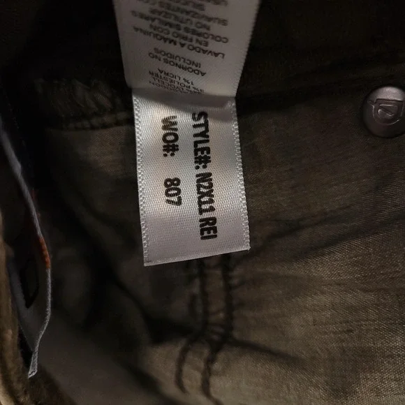 DUER N2X Relaxed Fit Pants Mens 30x32 Olive Green Stretch Performance Casual - Picture 6 of 14